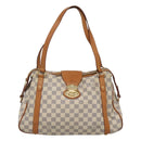 LOUIS VUITTON Damier Azur Stresa PM Tote Bag M51188 LV Auth 121402-13