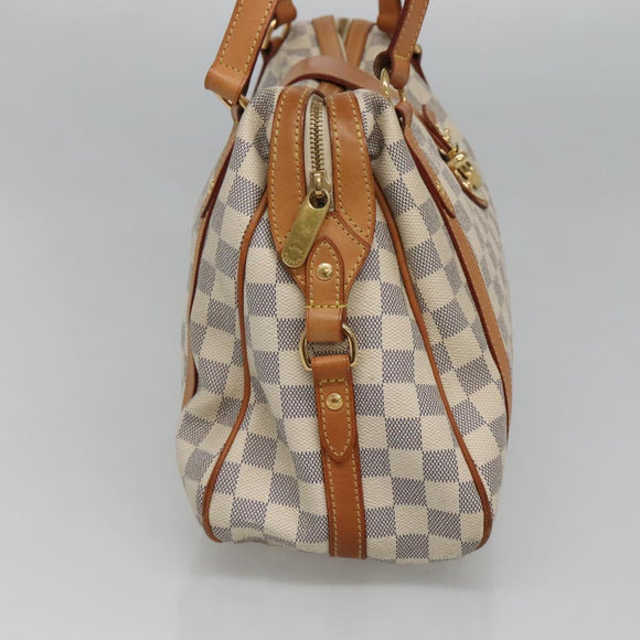 LOUIS VUITTON Damier Azur Stresa PM Tote Bag M51188 LV Auth 121402