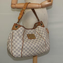LOUIS VUITTON Damier Azur Galliera PM Shoulder Bag N55215 LV Auth 121403-21