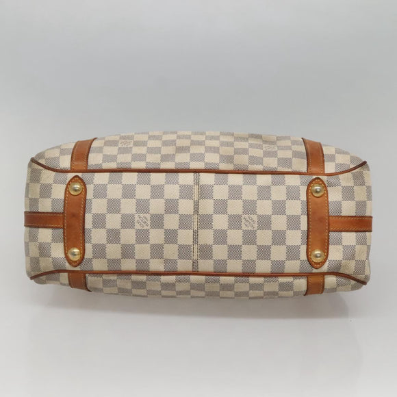 LOUIS VUITTON Damier Azur Stresa PM Tote Bag M51188 LV Auth 121404