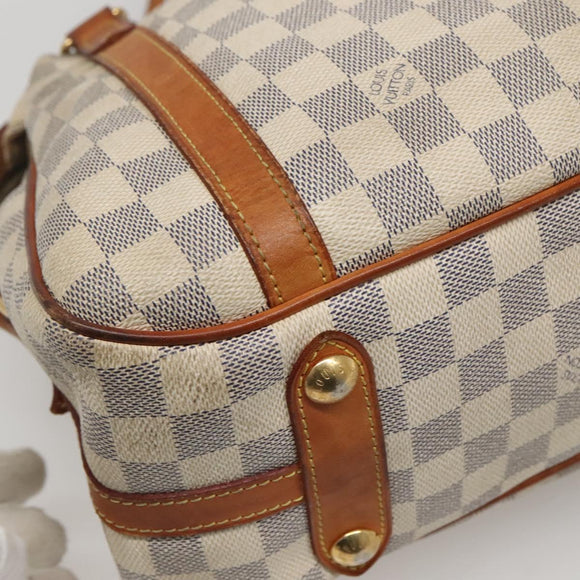LOUIS VUITTON Damier Azur Stresa PM Tote Bag M51188 LV Auth 121404