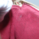 LOUIS VUITTON Multicolor Pochette Accessoires Pouch White M92649 Auth 121405-12