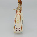 LOUIS VUITTON Multicolor Pochette Accessoires Pouch White M92649 Auth 121405-3