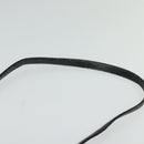 Christian Dior Trotter Canvas Shoulder Bag Navy Gold Auth 121410-8