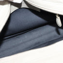 BALENCIAGA Shoulder Bag Leather Gray Silver Auth 121412-11