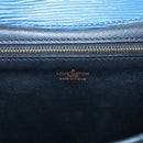 LOUIS VUITTON Epi Montaigne 27 Clutch Bag Blue M52655 LV Auth 121415-8