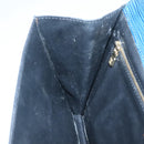 LOUIS VUITTON Epi Montaigne 27 Clutch Bag Blue M52655 LV Auth 121415-18