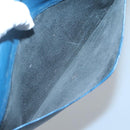 LOUIS VUITTON Epi Montaigne 27 Clutch Bag Blue M52655 LV Auth 121415-11