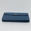 LOUIS VUITTON Epi Montaigne 27 Clutch Bag Blue M52655 LV Auth 121415-6