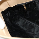 Salvatore Ferragamo Gancini Shoulder Bag Leather Beige Gold Auth 121419-18