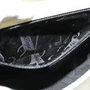 Salvatore Ferragamo Gancini Hand Bag Patent 2way White Silver Auth 121420-20