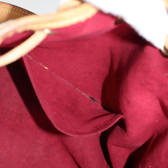 LOUIS VUITTON Monogram Multicolor Petit Noe Bag White M42229 LV Auth 121428AM