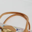 LOUIS VUITTON Monogram Multicolor Beverly GM Hand Bag White M40201 Auth 121429AM-14
