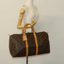 LOUIS VUITTON Monogram Keepall 50 Boston Bag M41426 LV Auth 121436-23