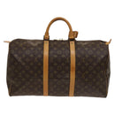 LOUIS VUITTON Monogram Keepall 50 Boston Bag M41426 LV Auth 121436-2