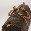LOUIS VUITTON Monogram Keepall 50 Boston Bag M41426 LV Auth 121436-6