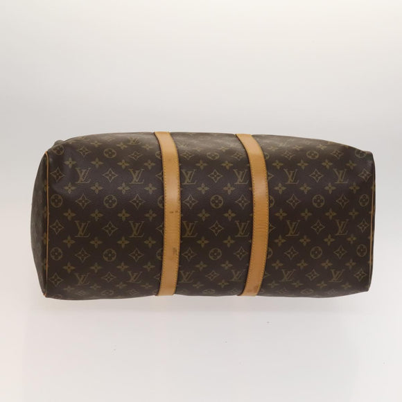 LOUIS VUITTON Monogram Keepall 50 Boston Bag M41426 LV Auth 121436