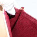 LOUIS VUITTON Monogram Pochette Eye Miss You Hand Bag White M92055 Auth 121439M-11