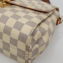 LOUIS VUITTON Damier Azur Croisette Hand Bag 2way N41581 LV Auth 121440-9
