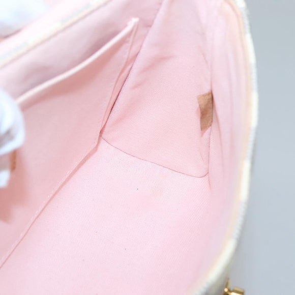 LOUIS VUITTON Damier Azur Croisette Hand Bag 2way N41581 LV Auth 121440