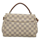 LOUIS VUITTON Damier Azur Croisette Hand Bag 2way N41581 LV Auth 121440-2