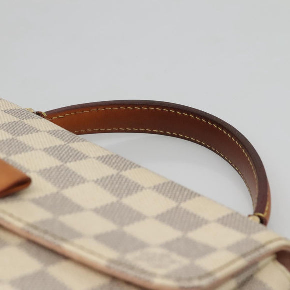 LOUIS VUITTON Damier Azur Croisette Hand Bag 2way N41581 LV Auth 121440