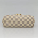 LOUIS VUITTON Damier Azur Croisette Hand Bag 2way N41581 LV Auth 121440-5