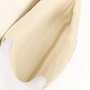 CHANEL Matelasse 2.25 Chain Shoulder Bag Caviar Skin White CC Auth 121441-29