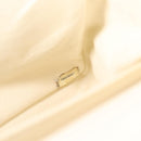 CHANEL Matelasse 2.25 Chain Shoulder Bag Caviar Skin White CC Auth 121441-12