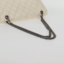 CHANEL Matelasse 2.25 Chain Shoulder Bag Caviar Skin White CC Auth 121441-7