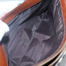 BURBERRY Nova Check Shoulder Bag Canvas Beige Gold Auth 121443-22