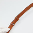 BURBERRY Nova Check Shoulder Bag Canvas Beige Gold Auth 121443-8