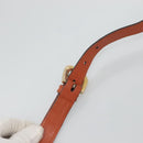 GUCCI GG Canvas Shoulder Bag Beige Gold 203257 Auth 121446-8