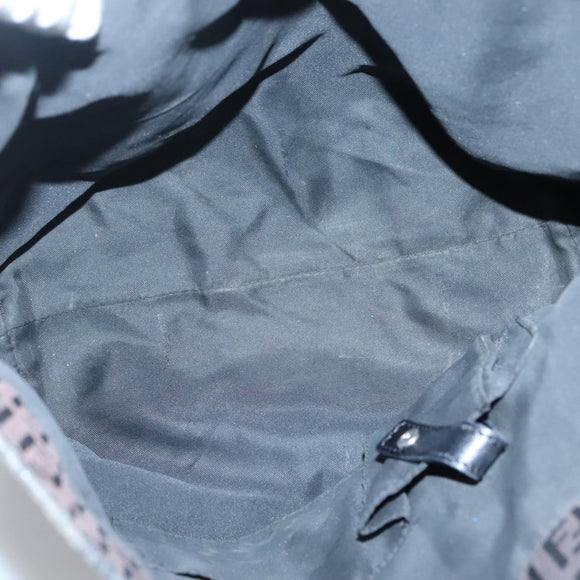 FENDI Zucchino Canvas Tote Bag Brown Auth 121457