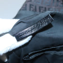 FENDI Zucchino Canvas Tote Bag Brown Auth 121457-19