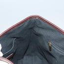 BURBERRY Nova Check Hand Bag PVC Beige Auth 121465-19