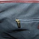 BURBERRY Nova Check Hand Bag PVC Beige Auth 121465-20