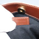 BURBERRY Nova Check Hand Bag PVC Beige Auth 121466-12