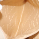 Salvatore Ferragamo Gancini Shoulder Bag Leather Ivory Gold Auth 121471-23