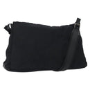 Salvatore Ferragamo Shoulder Bag Nylon Black Auth 121472-1