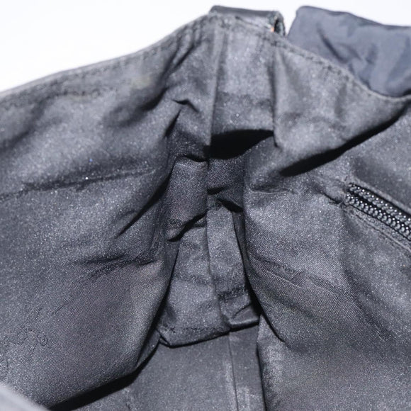 Salvatore Ferragamo Shoulder Bag Nylon Black Auth 121472