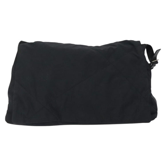 Salvatore Ferragamo Shoulder Bag Nylon Black Auth 121472