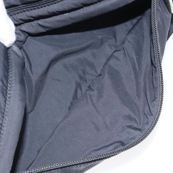 Salvatore Ferragamo Shoulder Bag Nylon Black Auth 121472