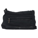 Salvatore Ferragamo Shoulder Bag Nylon Black Auth 121472-2