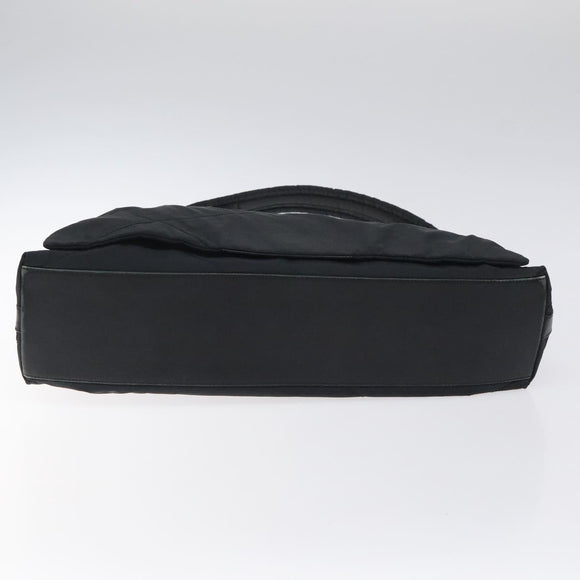 Salvatore Ferragamo Shoulder Bag Nylon Black Auth 121472