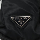 PRADA Hand Bag Nylon Black Auth 121473-18