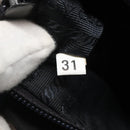 PRADA Hand Bag Nylon Black Auth 121473-12