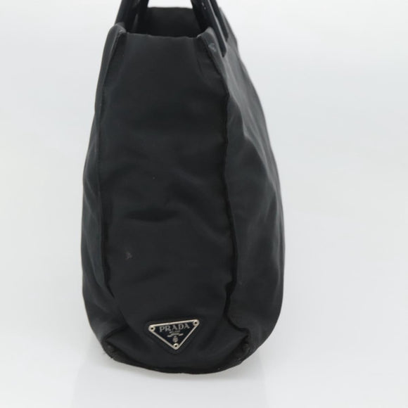 PRADA Handtasche Nylon Schwarz Auth 121473