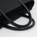 PRADA Hand Bag Nylon Black Auth 121473-7