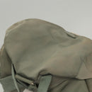 PRADA Backpack Nylon Green Auth 121476-6